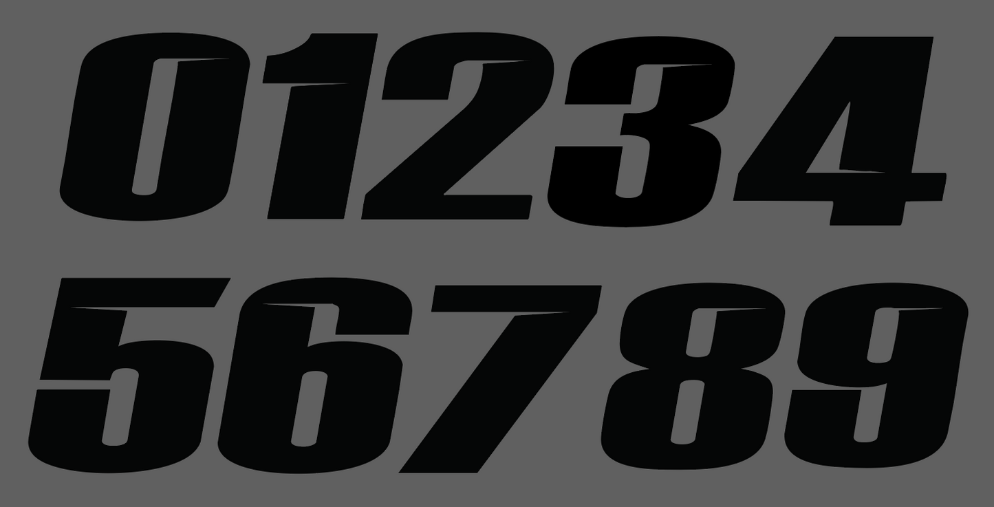 MotoCutz Plate Decal