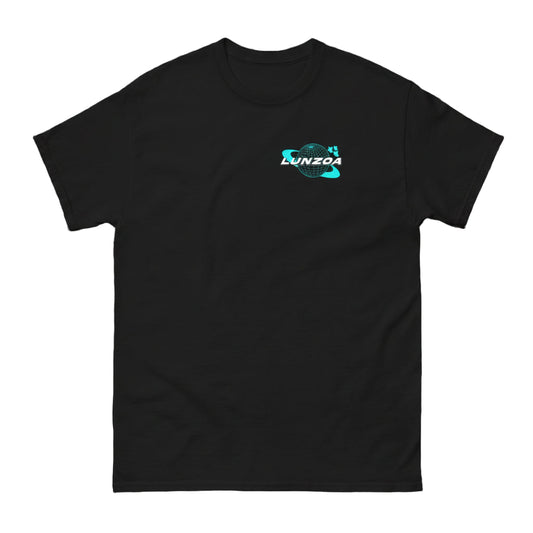 LunzoaDesigns Black-Turquoise Tee