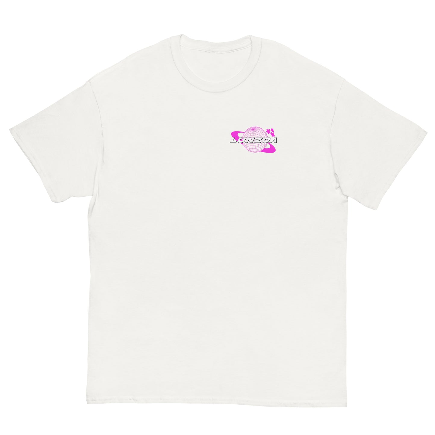 LunzoaDesigns White-Pink Tee