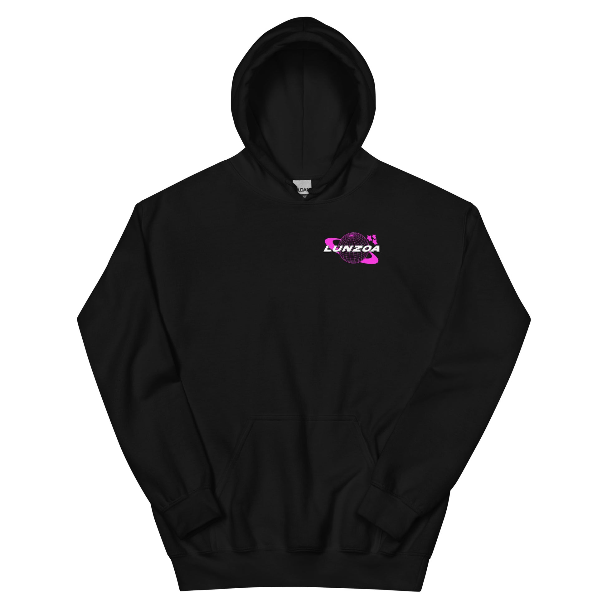 LunzoaDesigns Black-Pink Hoodie